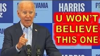 A CONFUSED Joe Biden KeepsREPEATING Same Line Over and Over in  🤣🤣🤣 [upl. by Laubin155]