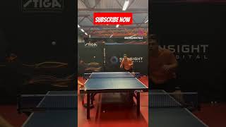 Table tennis trick shots tabletennis trick subscribe shorts [upl. by Bijan]