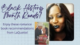 LaQuette Shares Her Black History Month Book Recommendations [upl. by Mochun807]