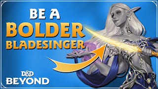 How to Build an Unbreakable Bladesinger Wizard w Monsters of the Multiverse  DampD Beyond [upl. by Nash737]