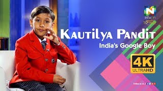 Kautilya Pandit  Face to Face  Indias Google Boy  ntvHD [upl. by Amikat]