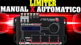 PROCESSADOR DE AUDIO STETSOM STX2448 FUNÇÃO LIMITER [upl. by Naleek]