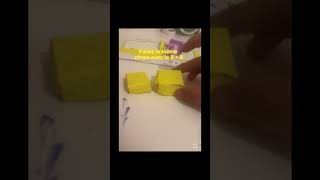 Tuto bouton GENANT ‼️⚠️ bouton gnt tap mdr tutorial origami shorts [upl. by Ametaf513]