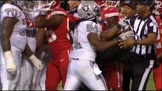 Marshawn Lynch Gets EJECTED For Grabbing A Referee  Chiefs vs Raiders  NFL [upl. by Ianteen]