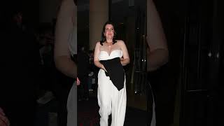 Melanie Lynskey leaves the 35th Annual GLAAD Media Awards actress [upl. by Jaddan804]