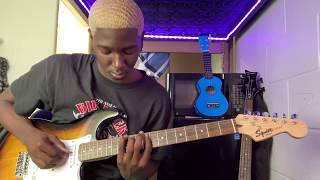 Lightning and Thunder Jhené Aiko ft John Legend Easy Guitar Tutorial Intro amp Chord Progression [upl. by Vez]