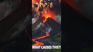 Why Volcanoes Eruptand the science behind it 🔥 ytshorts short viralshorts realfacts [upl. by Thedrick]