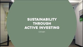 Sustainability Through Active Investing  Cinven  Investing for Tomorrows Environment [upl. by Fronniah]