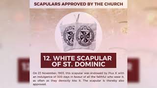 THE SCAPULARS APPROVED BY THE CATHOLIC CHURCH [upl. by Brandenburg]