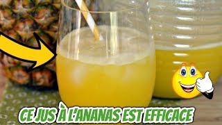 Ce jus à l’ananas est efficace contre la toux réduit la douleur régule l’hypertension artérielle e [upl. by Hametaf61]