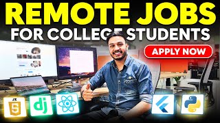 Remote Intern amp Jobs 2024  Remote Job Roadmap 2024  Kushal Vijay [upl. by Nedla]