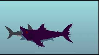 Colossal megalodon vs mega shark [upl. by Airan]