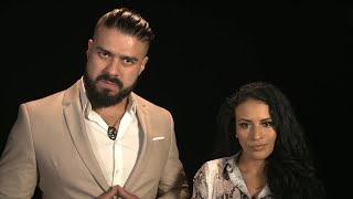 Andrade amp Zelina Vega have a message for Apollo Crews WWE Exclusive June 26 2019 [upl. by Arymat]