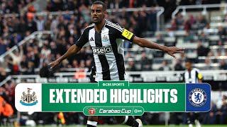 Newcastle United vs Chelsea Extended Highlights  Carabao Cup  CBS Sports Golazo [upl. by Letsirhc997]