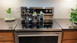 KITCHENAID RANGE  HOW TO CLEAN KITCHENAID STOVE  MICROWAVE [upl. by Ssac]