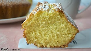 Ciambella allarancia soffice e profumata  Divertirsi in cucina [upl. by Ahsitnauq]