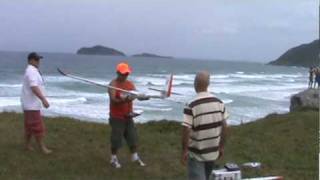 Cularis Multiplex Glider wo motor slope soaring in Santinho beach [upl. by Barris]