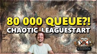 My first melee leaguestart  Crashes or is it amp new boss  Settlers of Kalguur day 1  PoE 854 [upl. by Eeral]