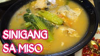 how to cook salmon head sinigang sa miso recipe [upl. by Lalittah894]