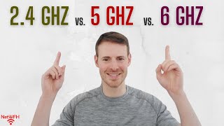 24 GHz vs 5 GHz vs 6 GHz WiFi  Whats the Difference [upl. by Leachim]