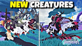 I UNLOCKED these NEW INSANE CREATURES  Creatures of Sonaria [upl. by Wilt]