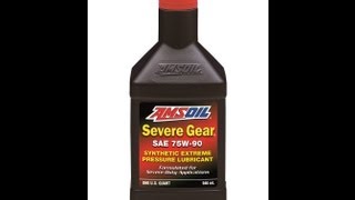 AMSOIL SV Severe Gear Synthetic EP Gear Lubricants [upl. by Ille]