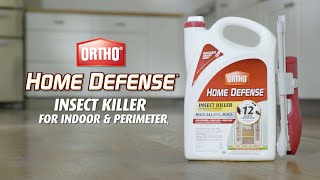 How to Use Ortho® Home Defense® Insect Killer for Indoor amp Perimeter with Extended Comfort Wand® [upl. by Tiras892]