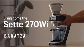 Bring Home the Sette 270Wi  An Iconic Coffee Grinder [upl. by Bayless]