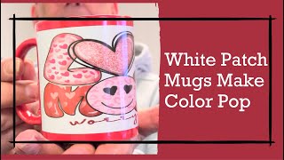 White Patch Sublimation Mugs [upl. by Kaia]