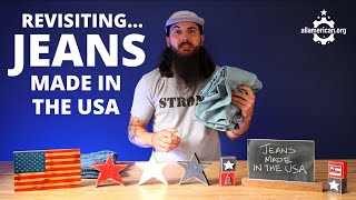 7 More Jeans Made in the USA  Which Brands to Avoid [upl. by Ahsiuqal]