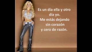 Te aviso te anuncio Shakira Lyrics HD [upl. by Werbel790]