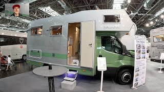 Bimobil LB 415 Allrad 4x4 RV expedition vehicle Camper Van Iveco LB415 walkaround  interior V2077 [upl. by Barrington]