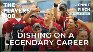 Jennie Finch Softball icon dishes on her legendary career  The Players Pod [upl. by Eadwine863]