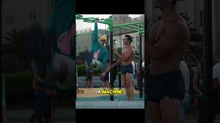 CRAZY NERD prank calisthenics guys in the park  PRANK anatoly nerd calisthenicsinpublic [upl. by Tenom248]