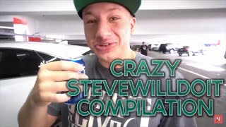 STEVEWILLDOIT CRAZY COMPILATION [upl. by Audrye977]