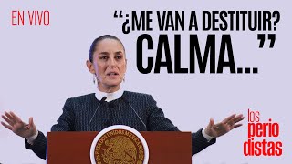 EnVivo ¬ LosPeriodistas ¬ Claudia a los golpistas “¿Me van a destituir Tranquilos calma” [upl. by Yklam]