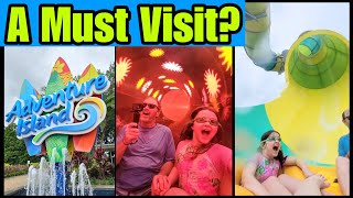 Best Water Park in Tampa Florida  All Water Slides at Adventure Island Busch Gardens [upl. by Hoxsie441]