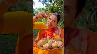 আলুর চোপা khosa Bora Recipe  Potato Skin Recipe shorts potato snacks skin [upl. by Nahs292]