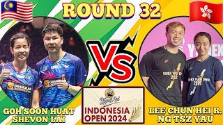 R32🇲🇾Goh Soon HuatShevon Lai 🆚️ 🇭🇰Lee Chun HeiNg Tsz Yau🔥‼️indonesiaopen2024 [upl. by Leanne502]