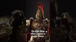 What is the Adeptus Custodes main weapon  40K In 40 Seconds [upl. by Albright]