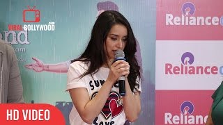 Shraddha Kapoor Full Speech  Half Girlfriend Press Conference  Reliance Digital [upl. by Lartnom]