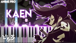 KaenFULL  Dororo OP  Ziyoouvachi synthesia piano tutorial [upl. by Nauht]