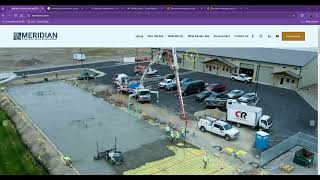 Website Analysis Video for Meridian Construction [upl. by Binette]