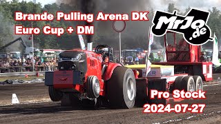 Euro Cup Pro Stock Brande Pulling Arena 2024 by MrJo [upl. by Anaiek167]