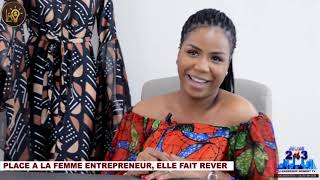 Place à la femme entrepreneur elle fait rêver Entretien avec Anny voumbo [upl. by Alel]