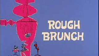 Ant and the Aardvark ROUGH BRUNCH  bumper TV version laugh track [upl. by Natica]