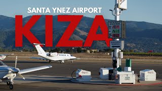 Santa Ynez Airport KIZA  WHERE’S TRANSIENT PARKING  Santa Ynez California [upl. by Ahsikan]