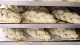 The Happening Bagel Bakery  London  Making Challah Bread [upl. by Vashtia71]