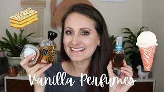 All of the VANILLA Perfumes That I Have In My Collection [upl. by Drawets]