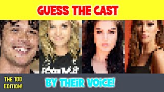 Guess The 100 Cast Member By Their Voice [upl. by Vevay869]